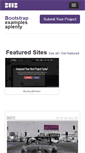 Mobile Screenshot of builtwithbootstrap.com